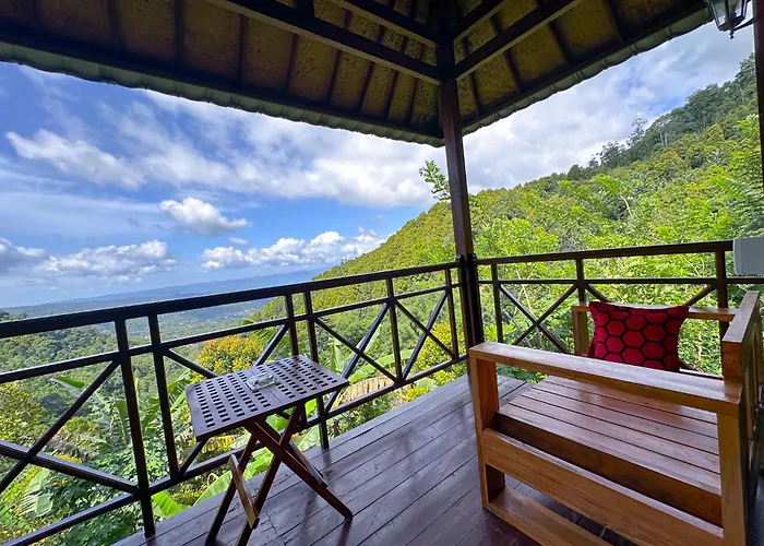 Ferienhaus V View House Munduk